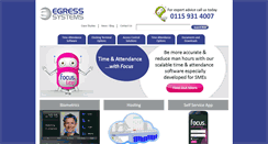 Desktop Screenshot of egress-sys.co.uk